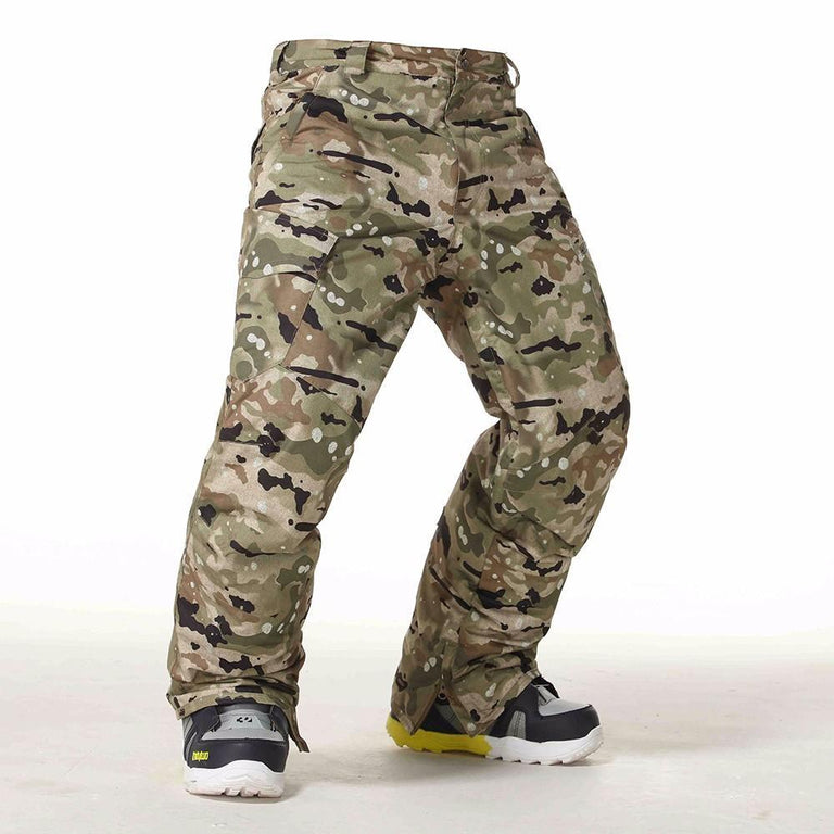 Men's Gsou Snow 10k Camo Snowboard Pants