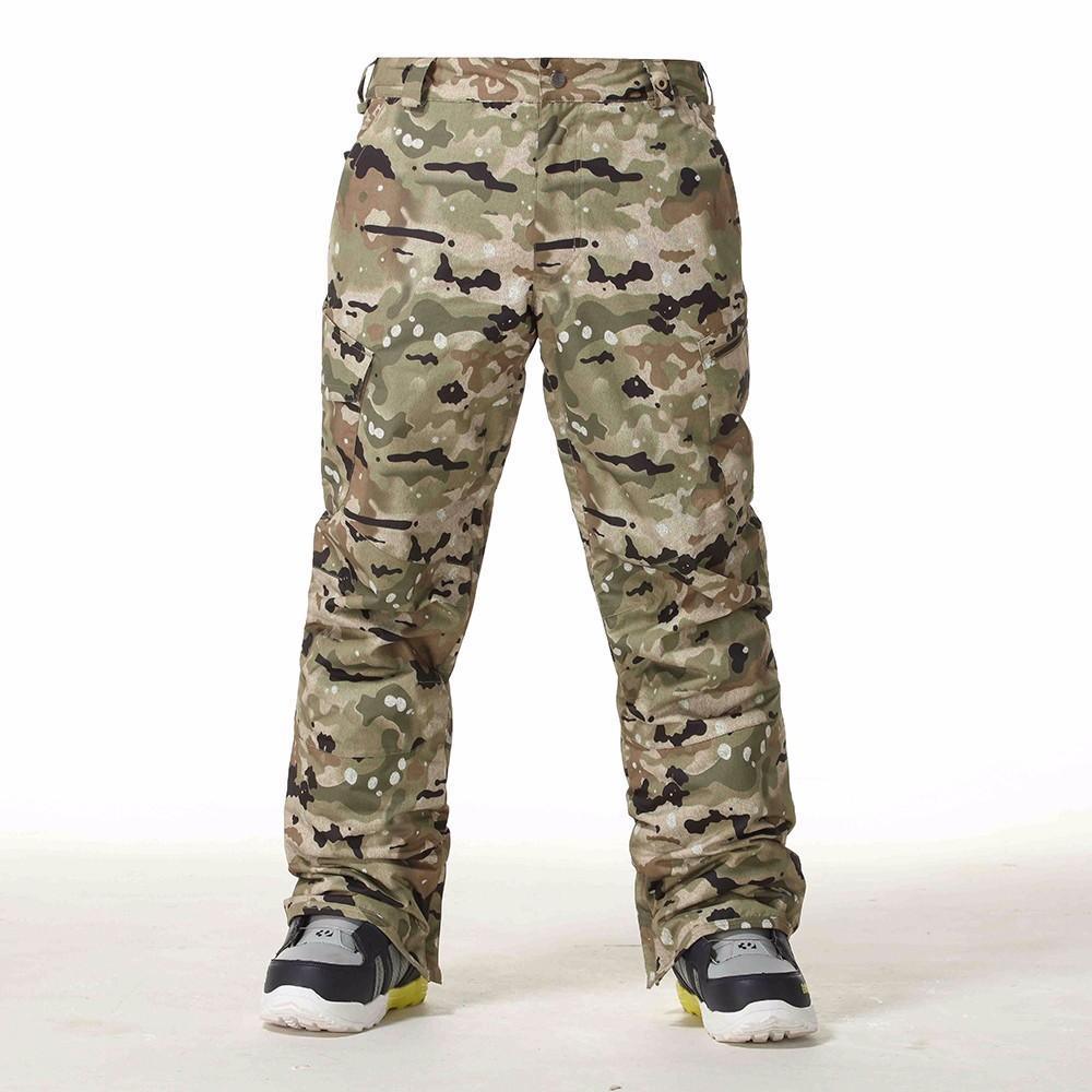 Men's Gsou Snow 10k Camo Snowboard Pants - Main Image