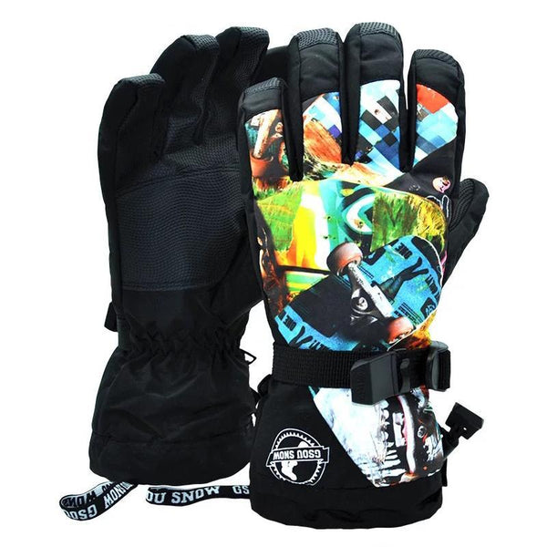 Men's Waterproof Adventure Snowboard Gloves - snowshred