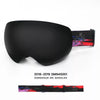Unisex Color Strap Full Screen Ski Goggles - snowshred