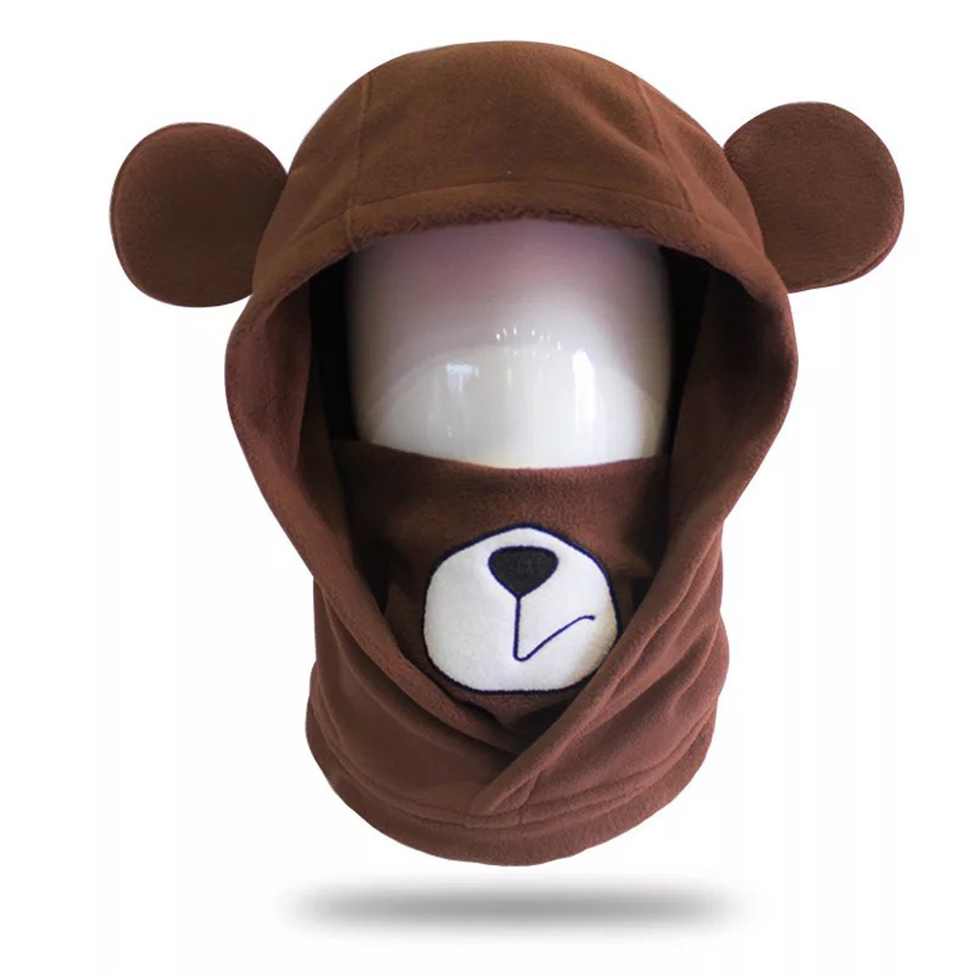 face protection helmet snowboarding Unisex Fleece Helmet Hood Mask, Neck Warmer, Face Hat