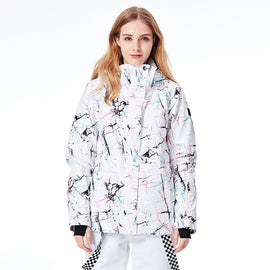 Women's SMN Winter Fashion Colorful Metropolis Ski Jacket